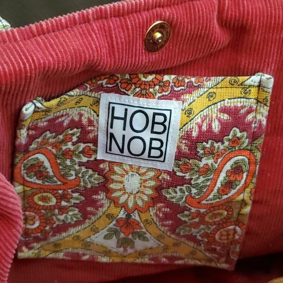 Hob Nob handmade small tote bag - Picture 6 of 10
